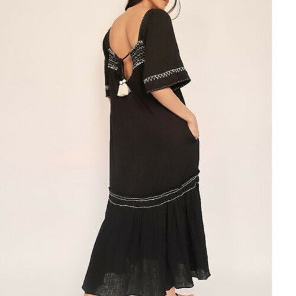 Boho Maxi Free People Dress - Small